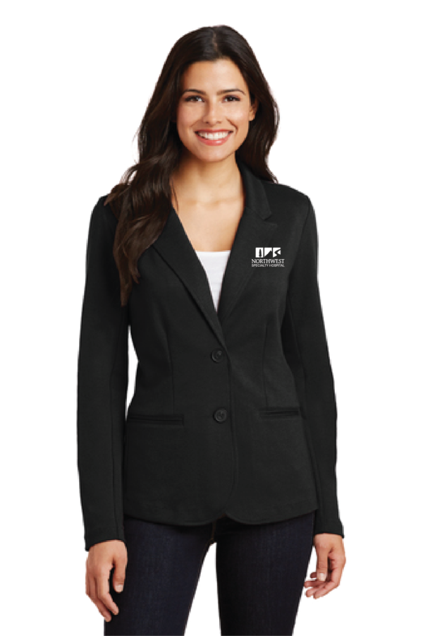 NWSH LM2000 Port Authority® Ladies Knit Blazer - Image 3