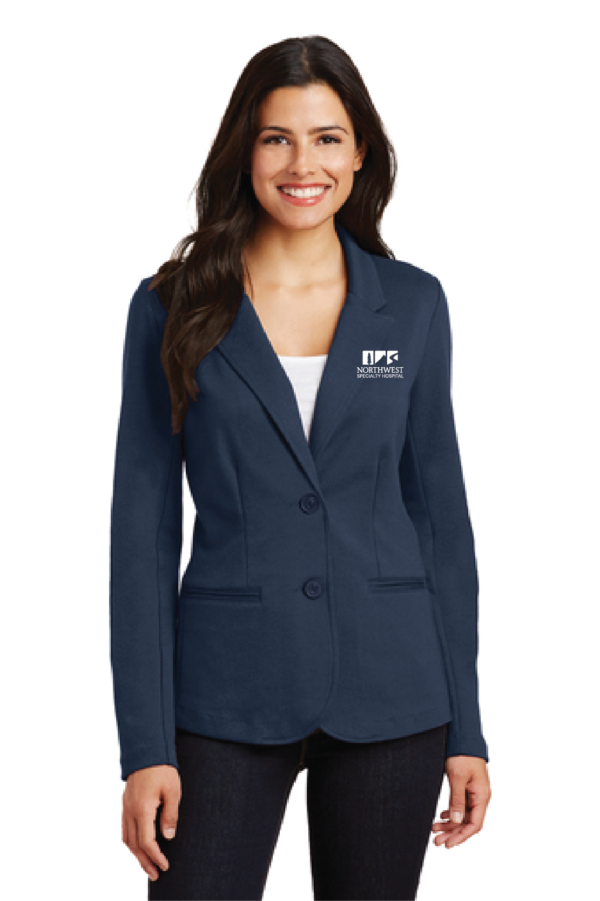 NWSH LM2000 Port Authority® Ladies Knit Blazer - Image 2