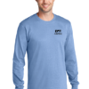 NWSH PC54LS - COLORS - Port & Company® Long Sleeve Core Cotton Tee - Image 2