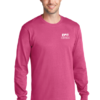 NWSH PC54LS - COLORS - Port & Company® Long Sleeve Core Cotton Tee - Image 3
