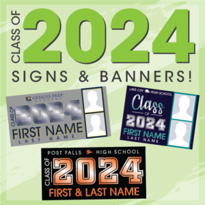 2024 Graduate Signs & Banners