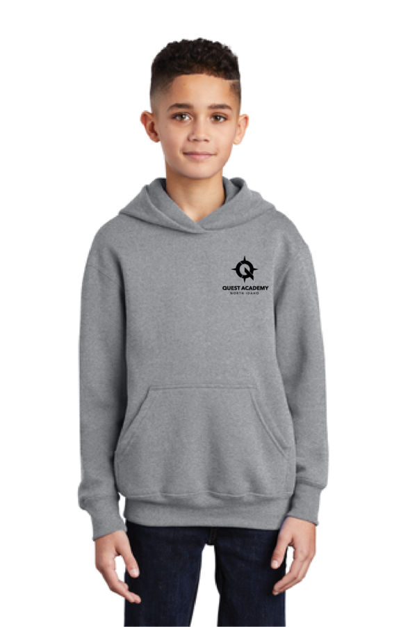 PC90YH Port & Company® Youth Core Fleece Pullover Hooded Sweatshirt - Image 3