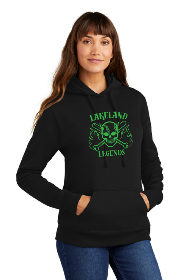 LPC78H Port & Company® Women's Core Fleece Pullover Hooded Sweatshirt