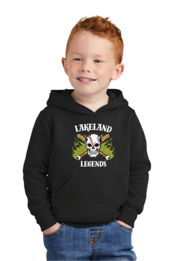 CAR78TH Port & Company® Toddler Core Fleece Pullover Hooded Sweatshirt - Image 2