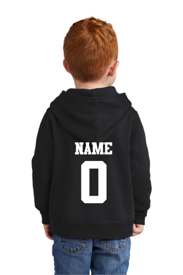 CAR78TH Port & Company® Toddler Core Fleece Pullover Hooded Sweatshirt - Image 3