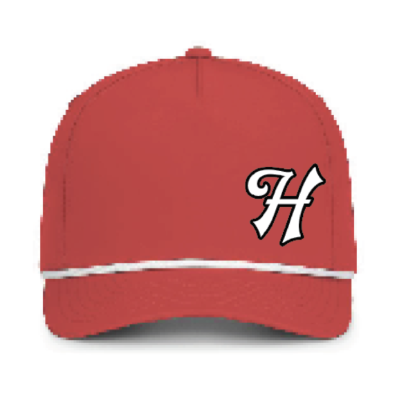 P421 Embroidered Red/White