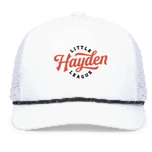 P423 Embroidered White/Black