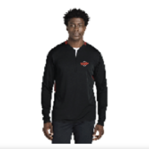 ST443 Embroidered Black