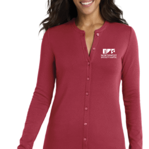 NWSH LM1008 Port Authority® Women's Concept Stretch Button-Front Cardigan