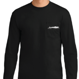 2410 Gildan® Ultra Cotton®with Pocket TRANSFER_Black