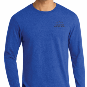 PC455LS Port & Co™ Long Sleeve Tee_TRANSFER_True Royal Heather