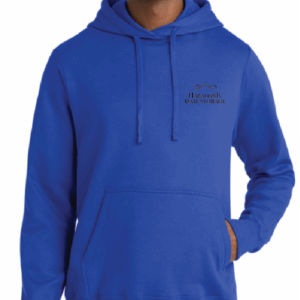 PC850H Sale Port & Co™  Fleece Pullover Hooded Sweatshirt_EMBROIDERED_True Royal